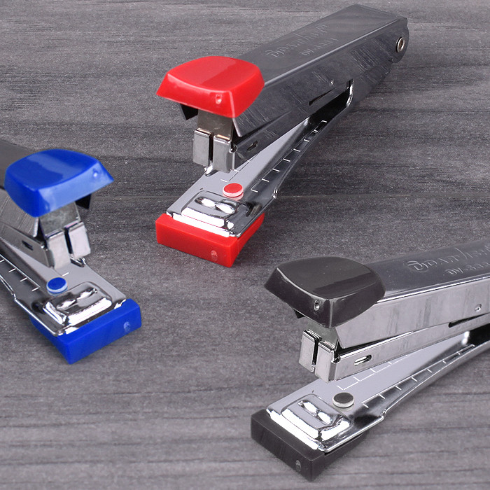 Степлер №10 Darvish металлический корпус сшивает до 10 листов, DV-6334, страна ввоза Китай