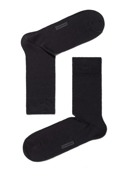 Носки мужские DiWaRi CLASSIC COOL EFFECT, р.25, 000 черный, 7С-23 СП, РБ
