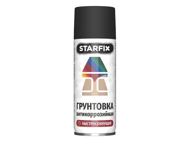 Грунтовка антикоррозийная черный мат. STARFIX 520мл (9011) арт.SM-38641-1 Беларусь