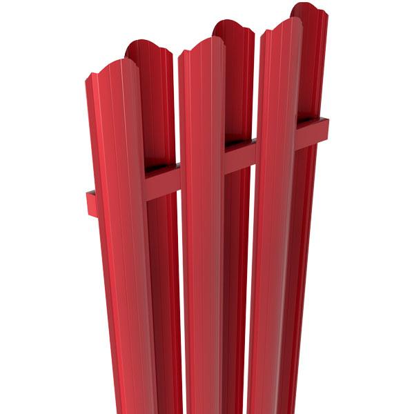 Металлоштакетник 108мм полиэстер двусторонний