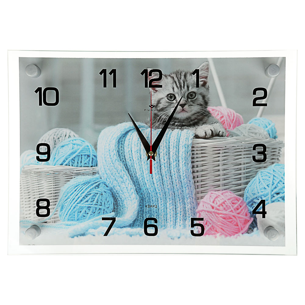 Часы настенные 25х35см картина кварц., стекло 581-913