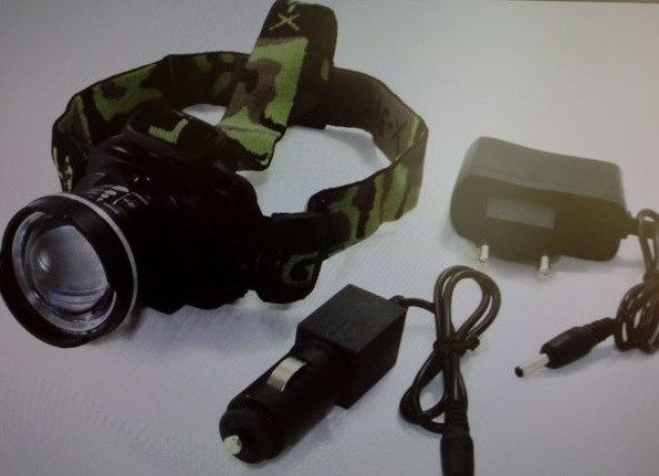 Фонарик светодиодный налобный H-278