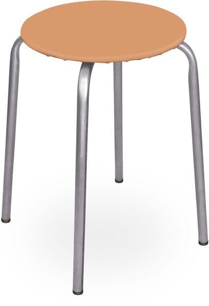 Табурет "Эконом" на 4-х опорах (круглое сиденье ДСП)