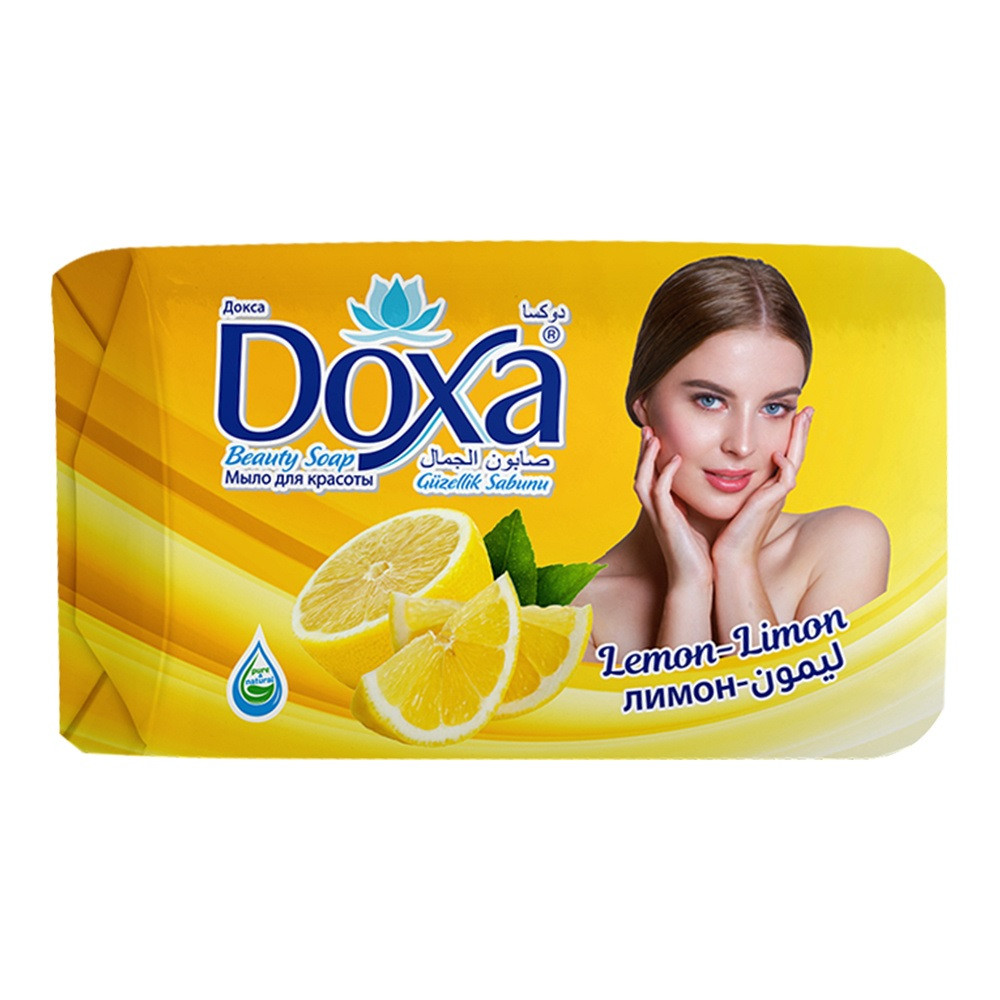 Мыло туалетное Doxa Beauty Soap Лимон 75г Турция