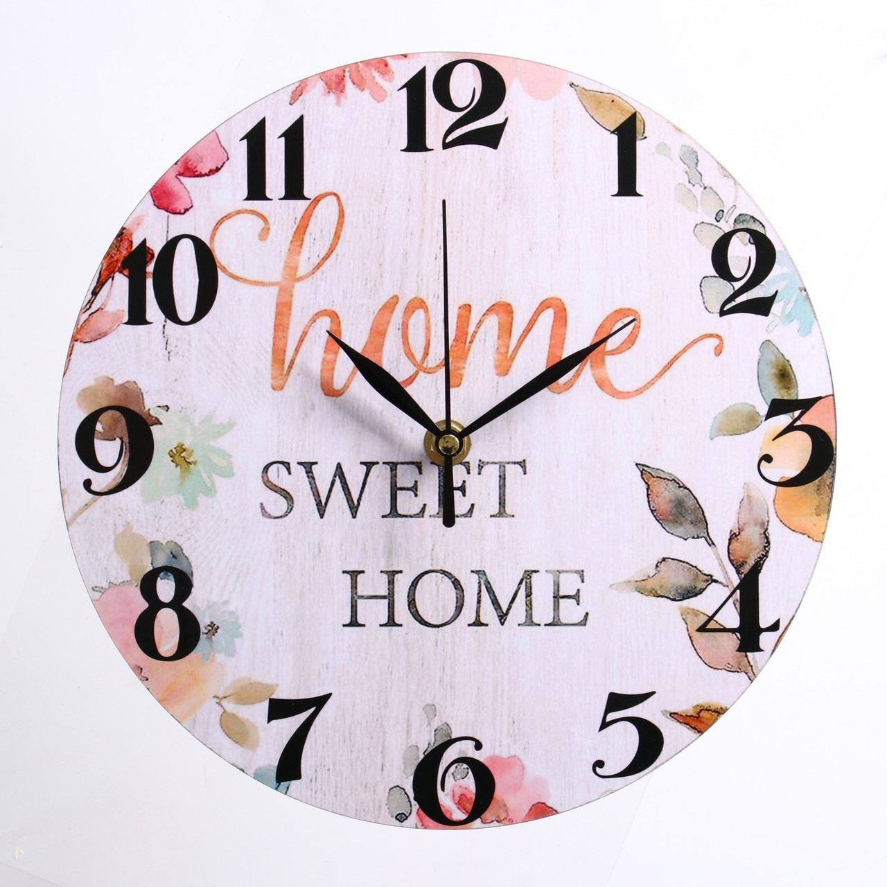 Часы настенные, интерьерные Дом милый дом, дискретный ход, d-23см 5470270