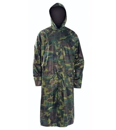 Дождевик плащ рыбацкий влагозащитный камуфляж.