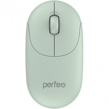Мышь беспроводная Perfeo Slim, зелен., PF_A4791