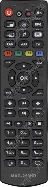 Пульт ДУ для Ростелеком MAG-250 HD IPTV ic (серия HOB1057)