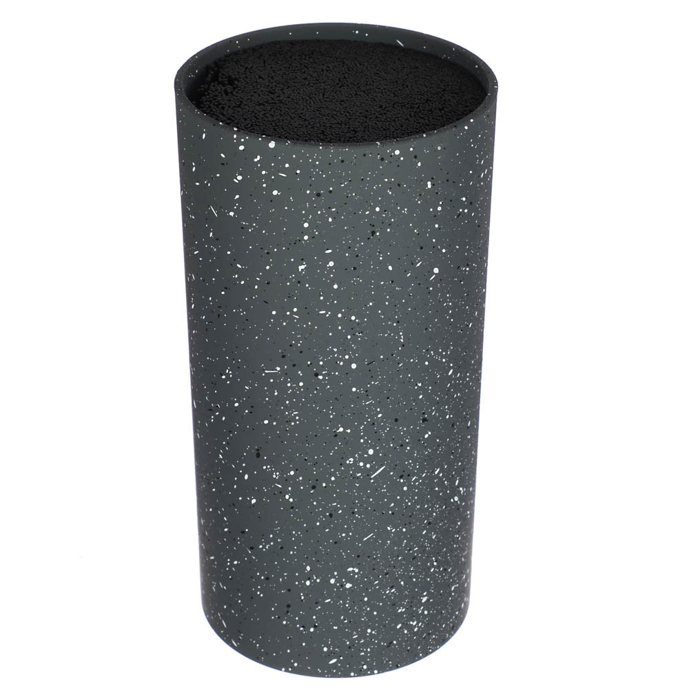 Подставка для ножей d11х22см, серый,  SATOSHI Алмаз 838-035