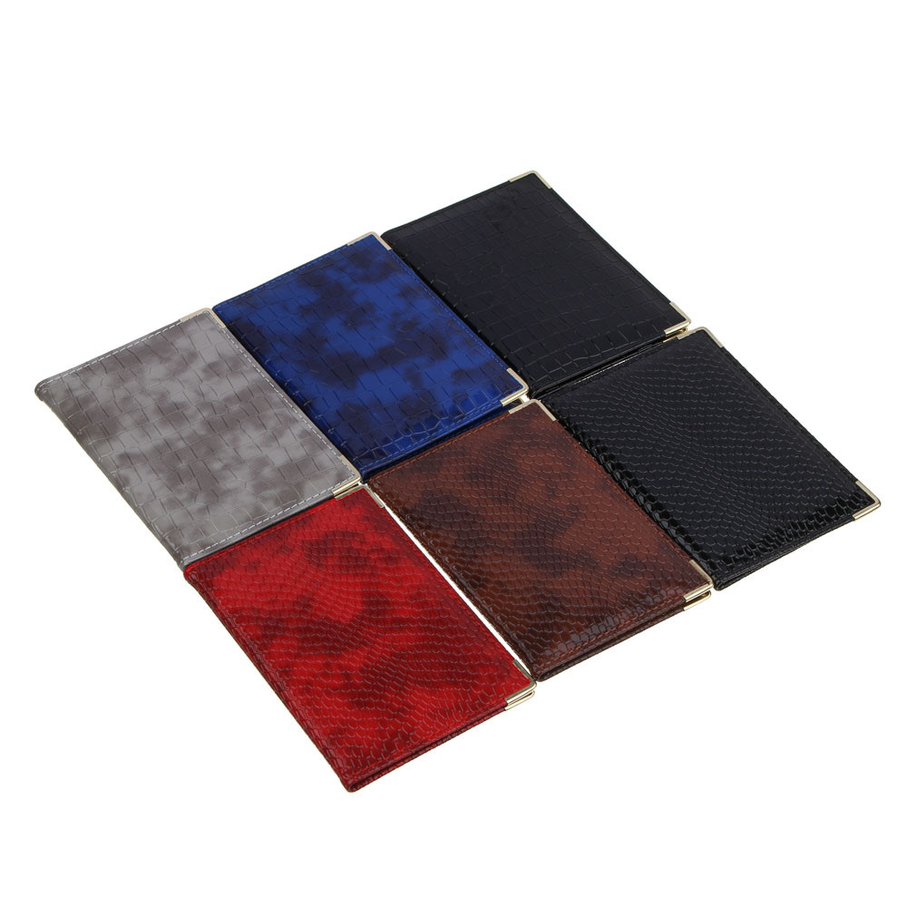 Обложка для паспорта, ПУ, 14x10см, 2 диз., 334-037
