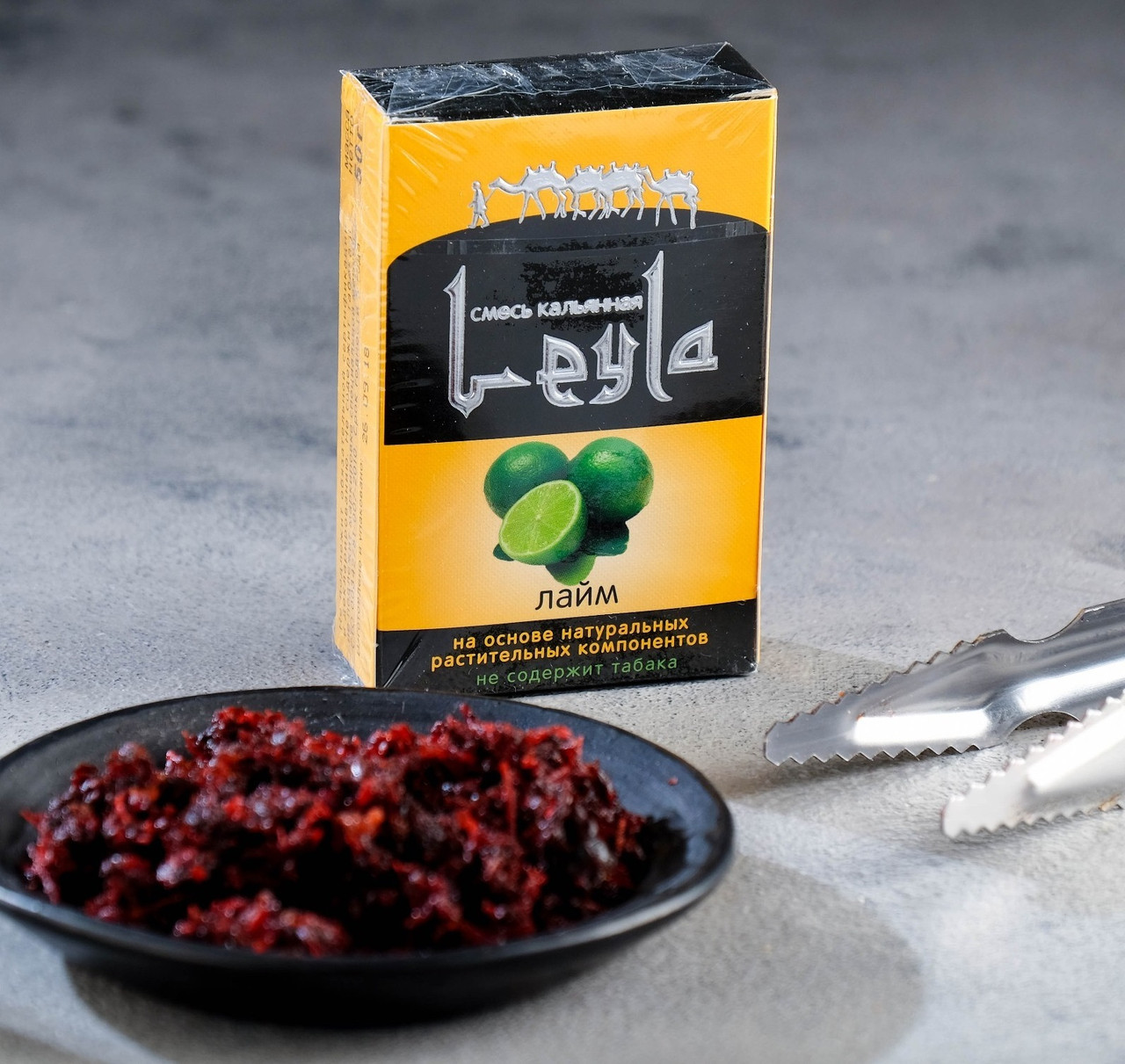 Бестабачная смесь для кальяна Leyla Лайм 50г