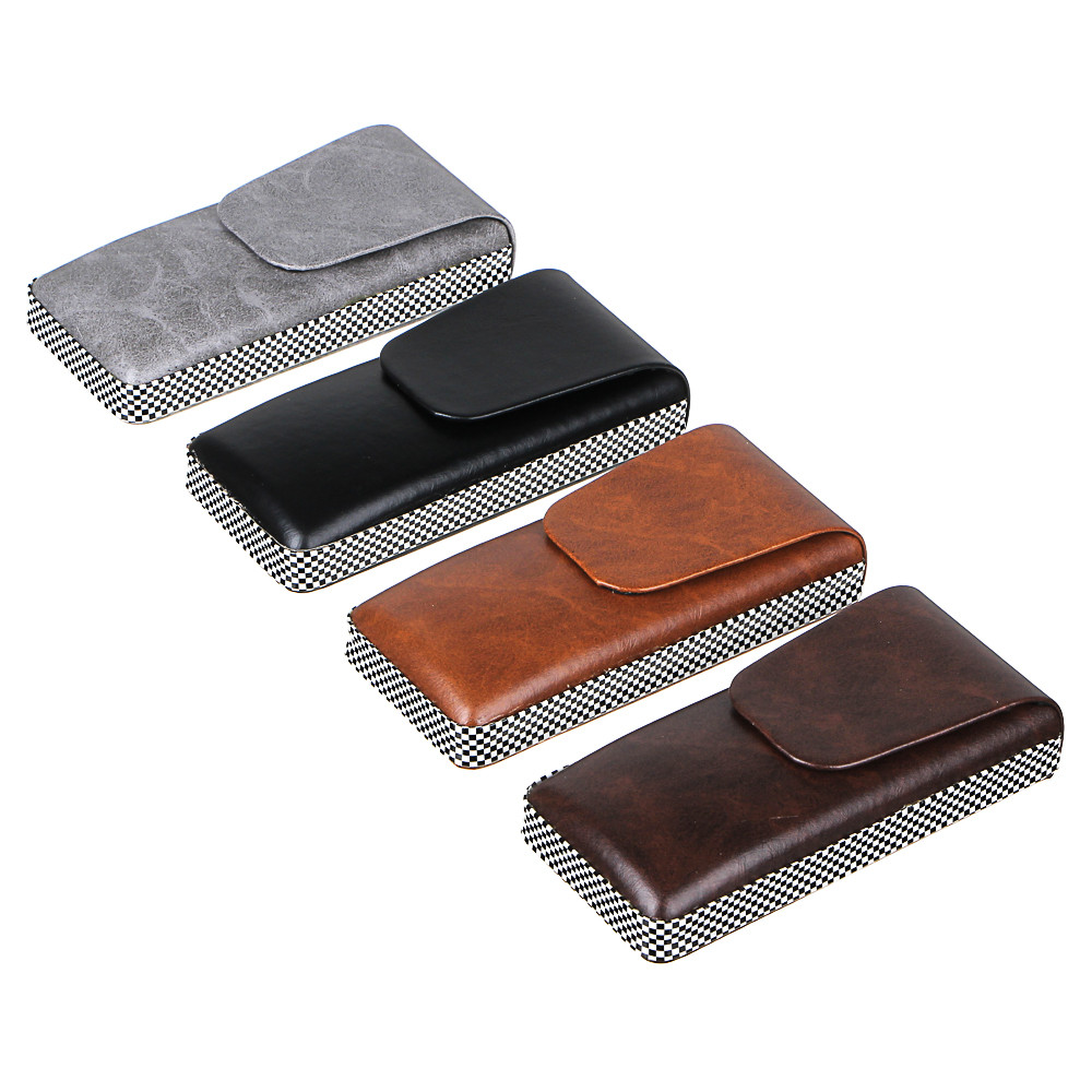 Футляр для очков на магнитной застежке, ПУ, 14,5х7см, 4цв., PAVO, 339-056