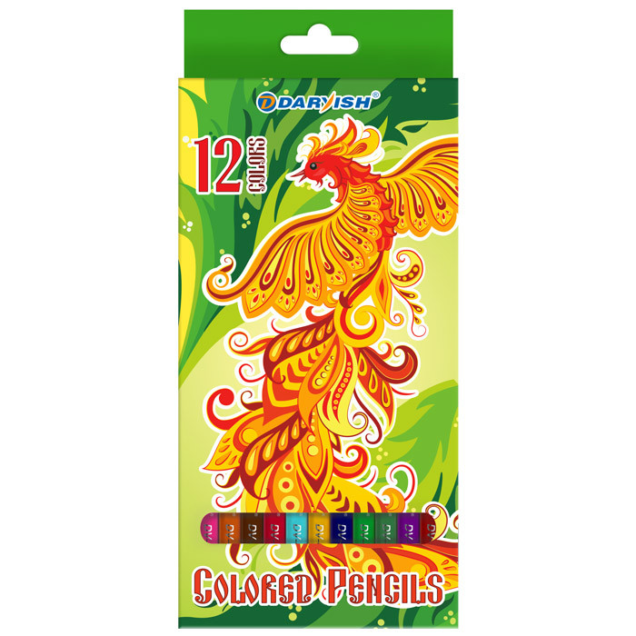 Карандаши 12цв., DV-119-12, Китай