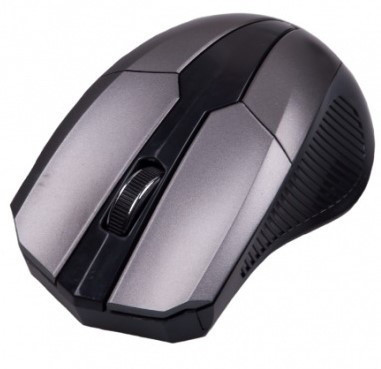 Мышь беспроводная Ritmix RMW-560 черно-сер