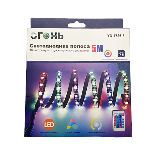 Светодиодная полоса 5М YD-1726-5