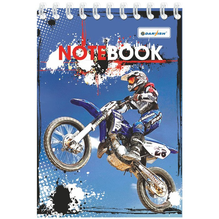 Блокнот 10*14см  60л Мальчикам на гребне плотность 55гр/м2, DV-8739