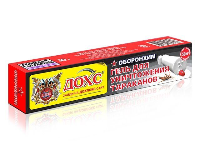 Гель от тараканов ДОХС 30г, 4620769131508