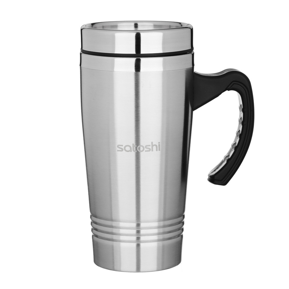 Термос-кружка вакуумная из нержавеющей стали, 450мл, 841-005