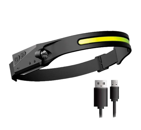 Фонарь налобный светодиодный полоса YM-G28