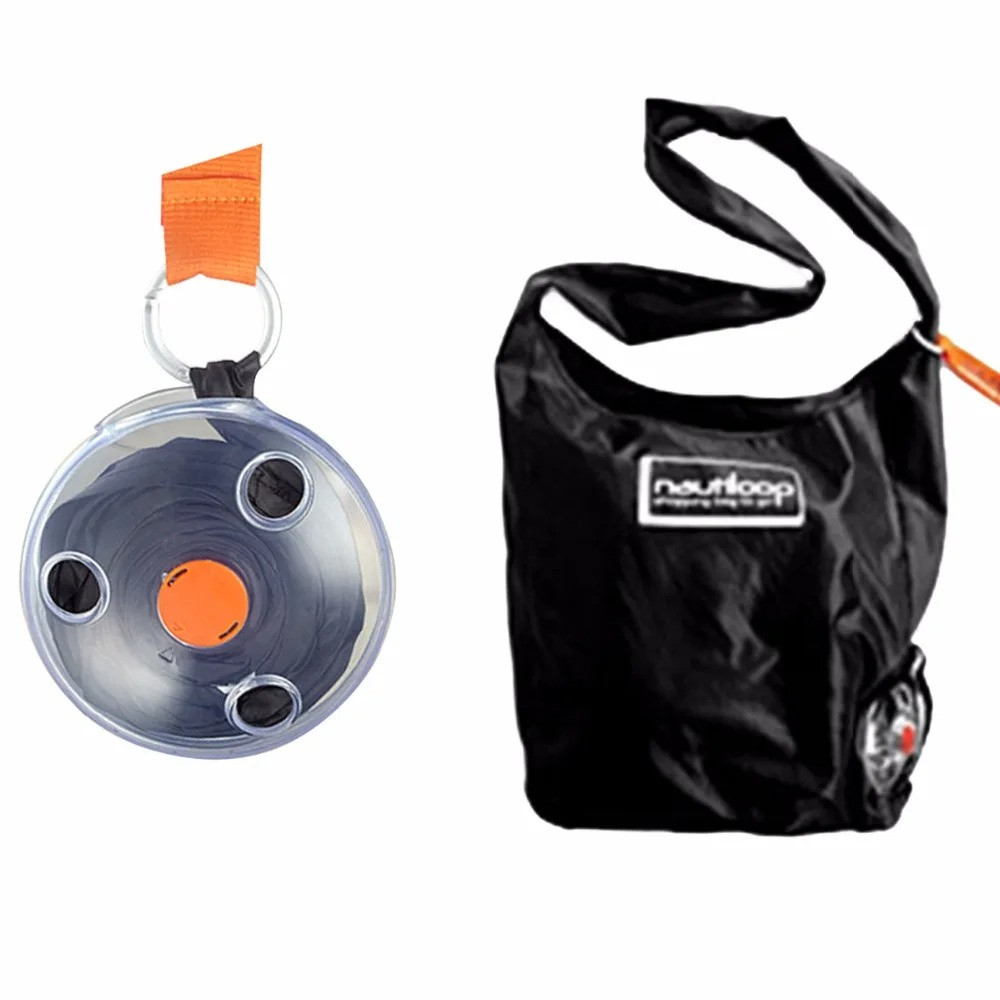 Сумка шоппер складная черная, SN-PB1-Blk, Китай