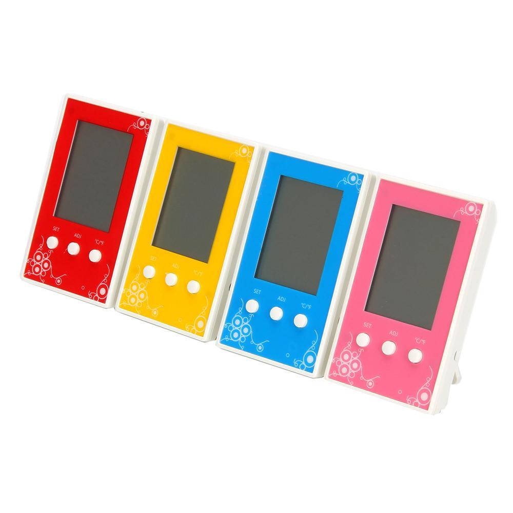 Термометр электронный с часами и гигрометром,10x6см, пластик, KX-941 473-007