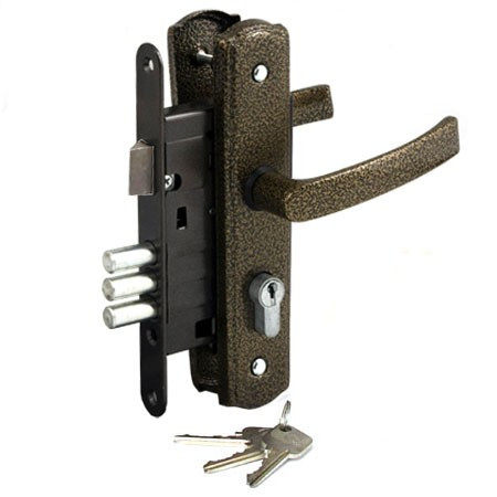 Замок с цилиндровым механизмом 3В-4