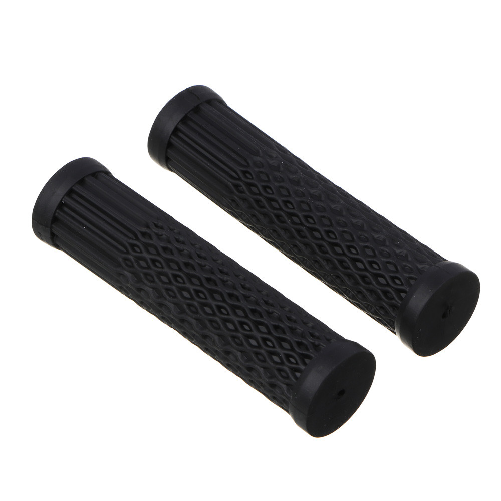 Грипсы велосипедные 2шт, 12.5см, резина 195-006