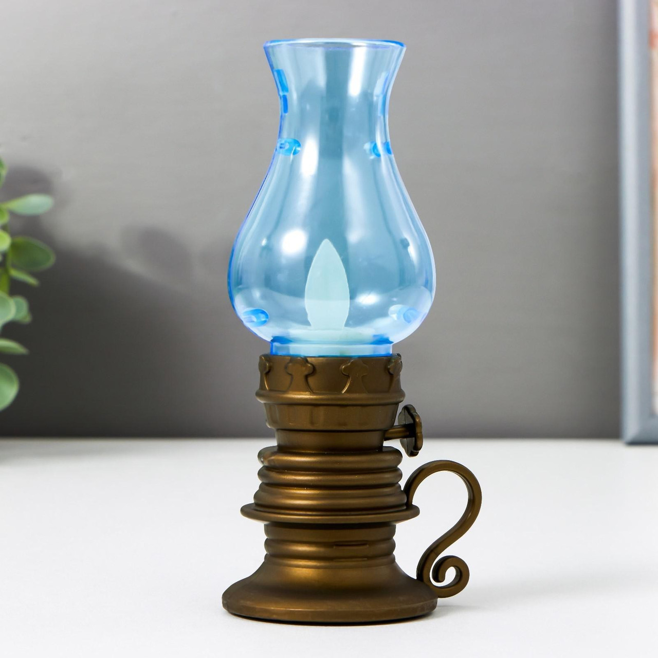 Ночник Керосиновая лампа малая свеча LED, 3хLR44, 5383686