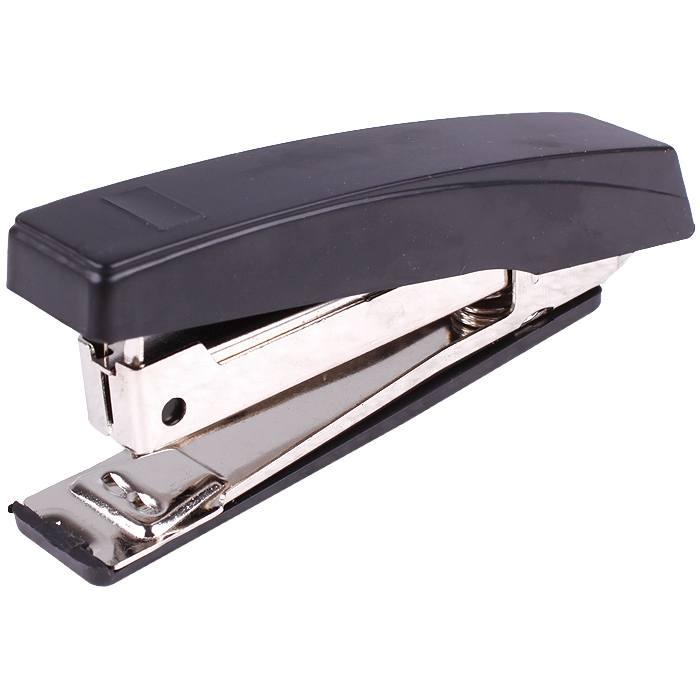 Степлер №10 OfficeSpace черный, St210BL_433