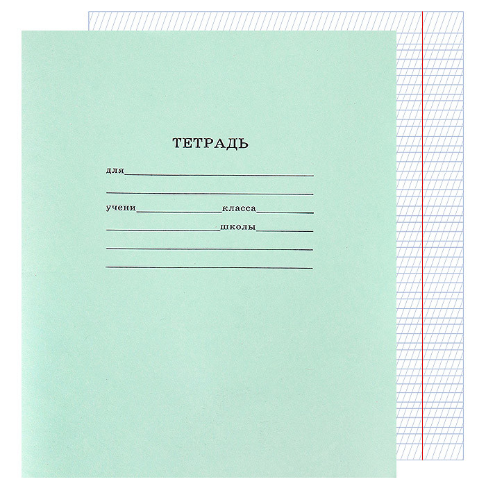 Тетрадь 12л частая косая линейка Стандарт, 12-3410