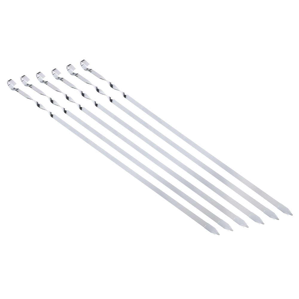 Набор шампуров 6шт, 60см.