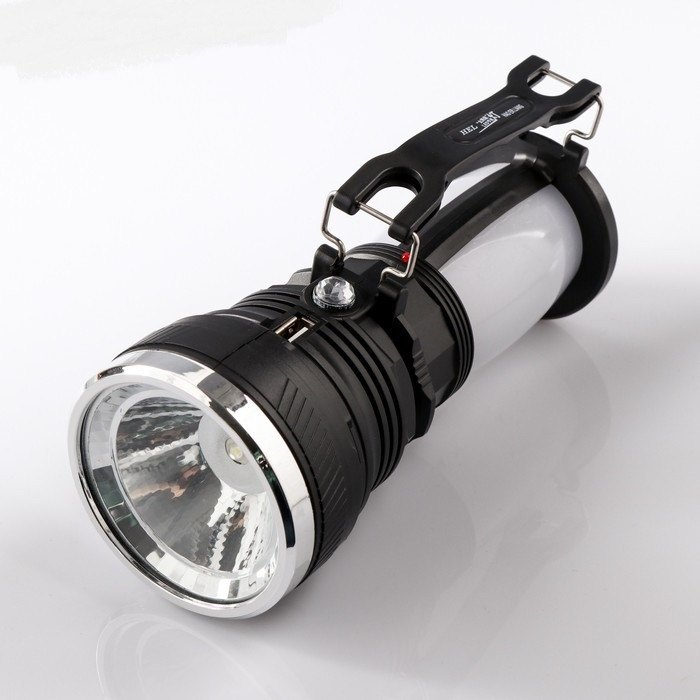 Фонарь аккумуляторный Мега, 220V, 1 LED, 3 режима, 17.5х7х7 см 1206269
