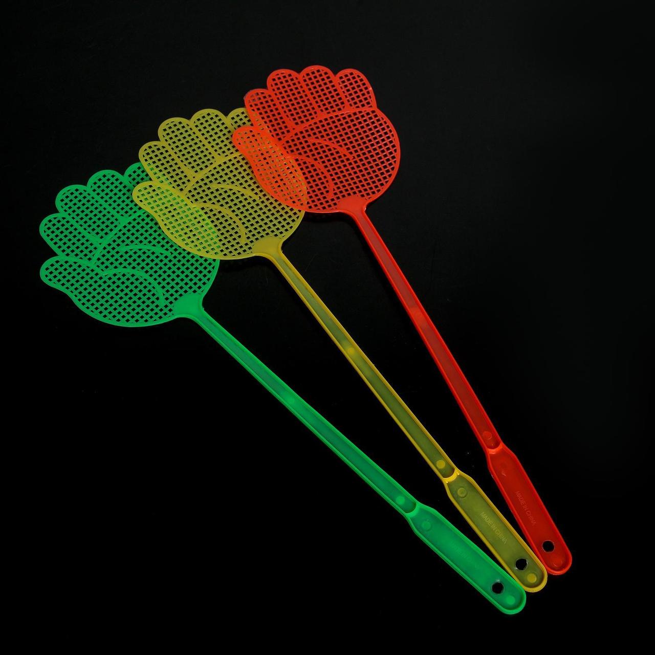 Мухобойка Рука, 41х11 см, микс цвета 803514