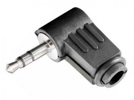 Штекер Jack 3,5 стерео угловой (LX 1012AN)