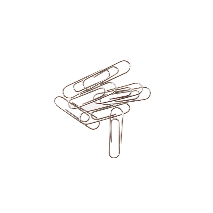 Скрепки 28мм "Darvish"никелированные 100шт/уп