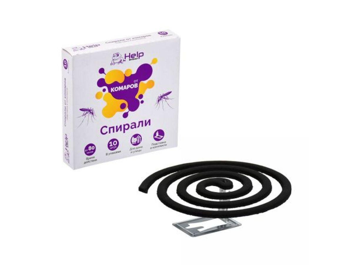 Спирали от комаров, 10 шт. HELP арт80230