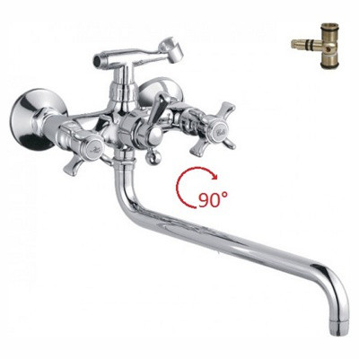 Смеситель для ванны/ длинный нос 2611-2L