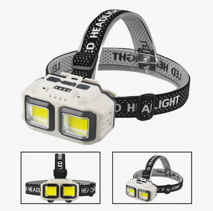 Фонарик светодиодный налобный YM-HX-816S