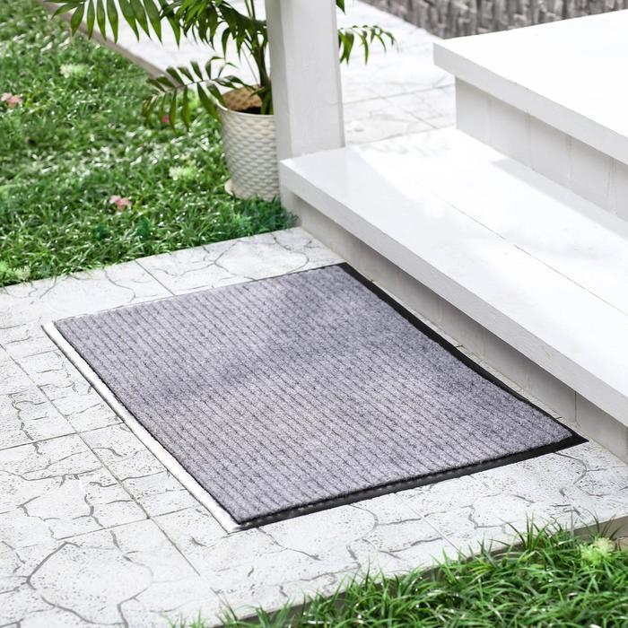 Коврик влаговпитывающий ребристый 40х60 см Стандарт в ассорт 1172623