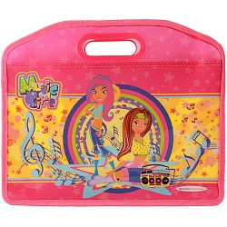 Портфель пласт. А4 на молнии DV-2704-02