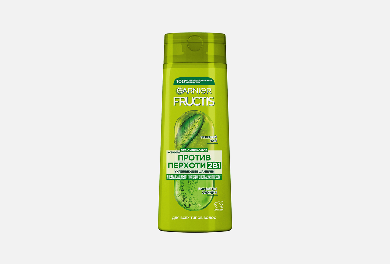 Шампунь Garnier Fructis укрепляющий против перхоти 2в1 250мл