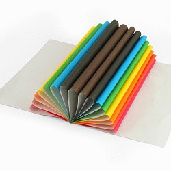 Бумага цветная А4 16л 8цв., DV-13577-4, РБ