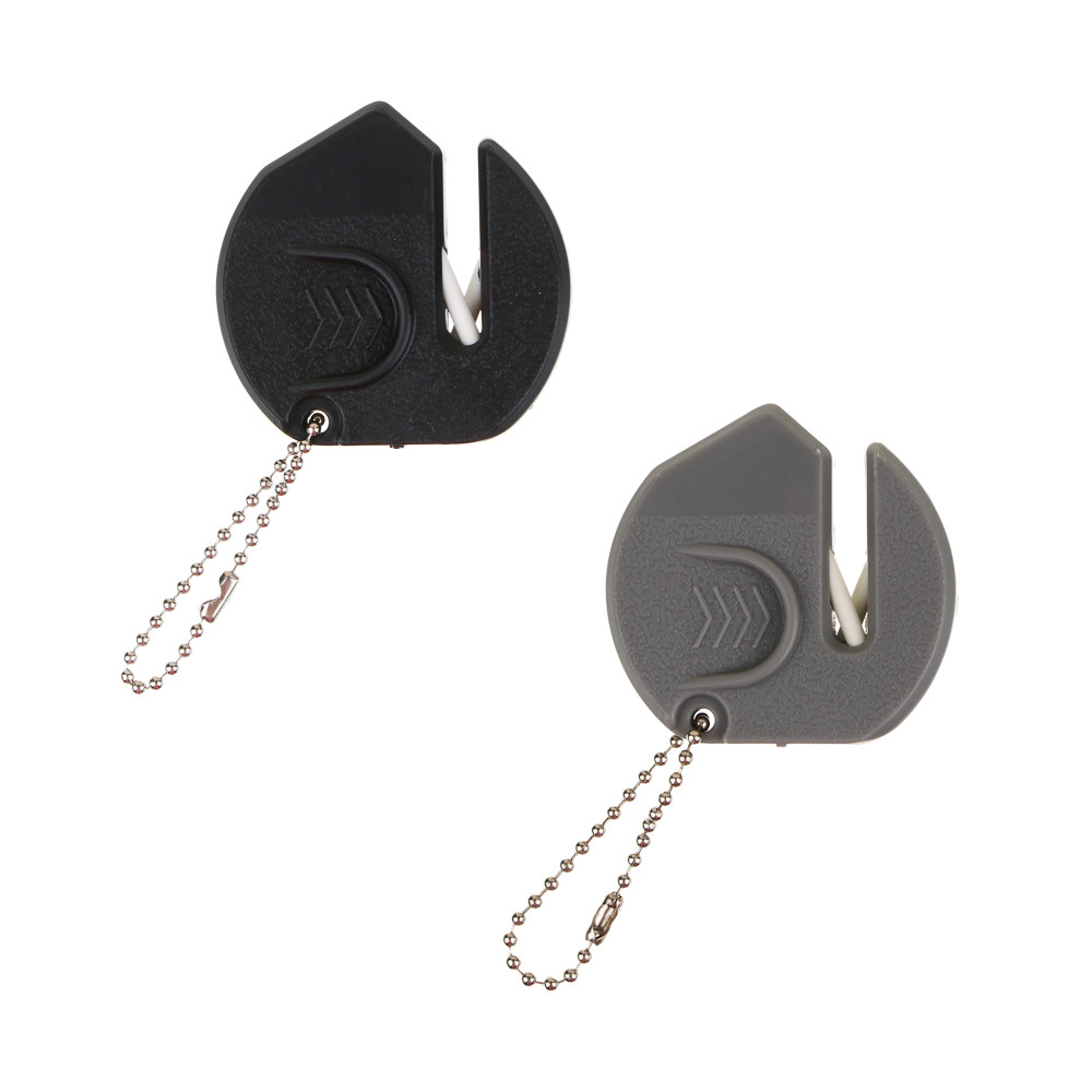 Точилка для ножей/ножниц, керамика, 5,3х5,2х1,3см, полипропилен, 070-022