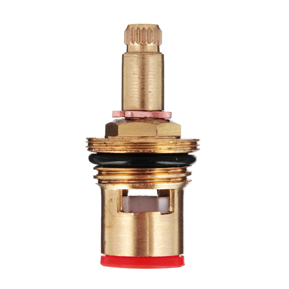 Кран-букса для смесителя 1/2", 20шл., шток 8х7мм, 180°, металлокерам, 575-189