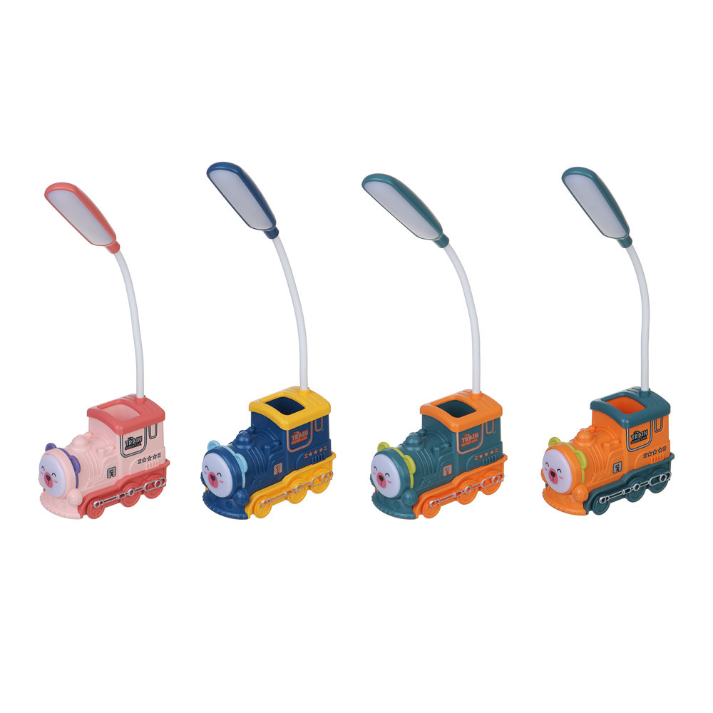 Светильник LED 2 в 1 Паровозик, USB, АБС пластик, 10х5х29см 695-145