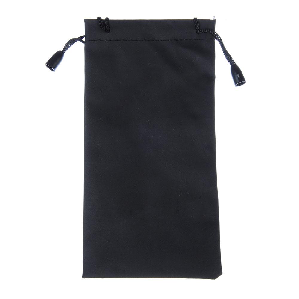 Чехол для очков, полиэстер, 17,5х8,5см, черный 304-226