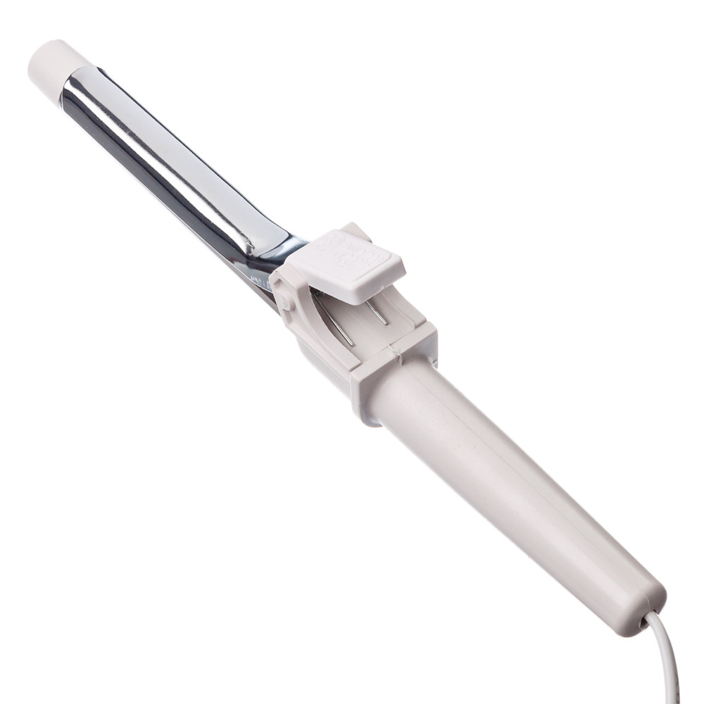 Плойка для завивки волос, 12Вт/50Гц/220В, белая, металл, пластик LEBEN 259-124