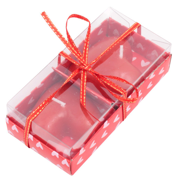 Свечи Сердце 2шт в наборе, DV-H-1654-2