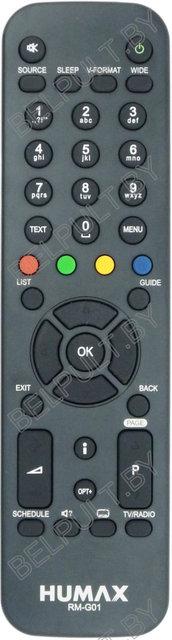 Пульт ДУ для Humax RM-G01 НТВ+ЛАЙТ ic  (серия HSR450)