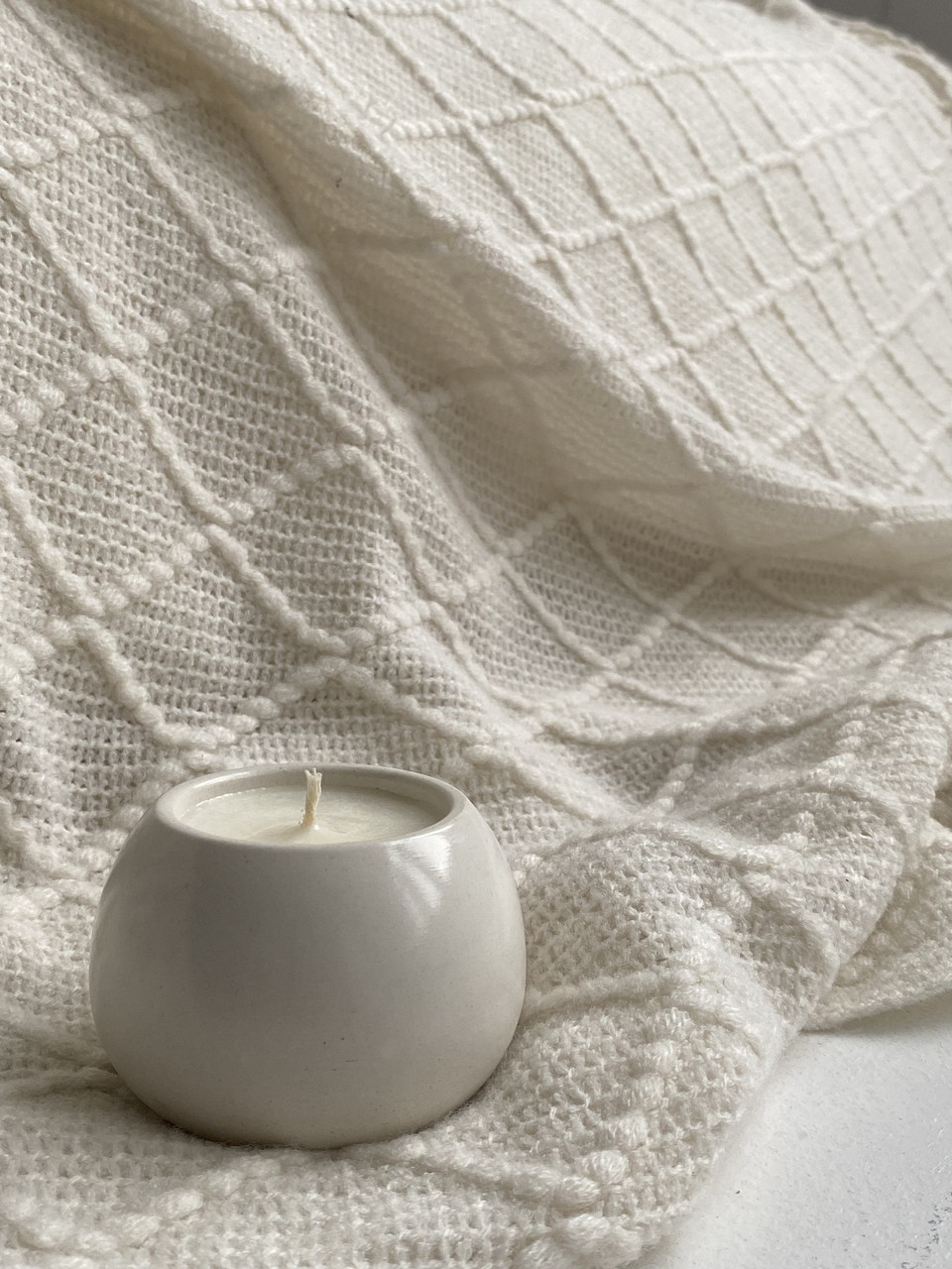 Свеча ароматическая ручной работы Шар мини, 8ч горения, РБ